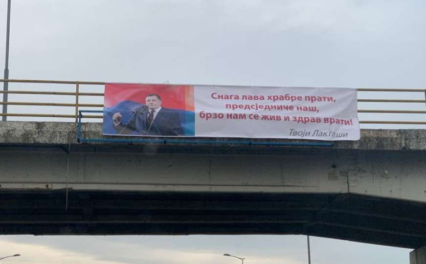 Pogledajte poruku podrške za Milorada Dodika iz Laktaša