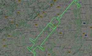 Njemački pilot iscrtao na nebu vakcinu dugu 70 kilometara