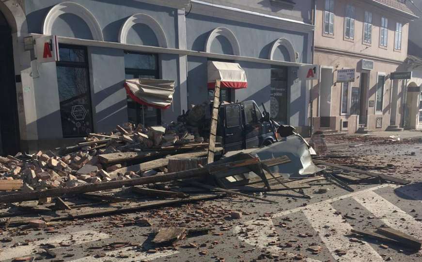 Pogledajte što je zemljotres učinio od Siska, Petrinje, Zagreba...