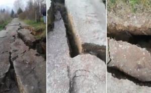 Filmski prizor iz epicentra potresa: Zemlja se doslovno otvorila