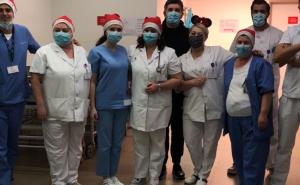 COVID odjel Opće bolnice u Sarajevu obilježio Novu godinu