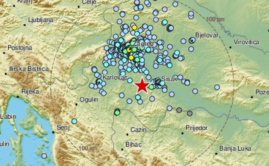 Seizmološka služba Hrvatske: Ovo je ukupan broj zemljotresa od 28. decembra