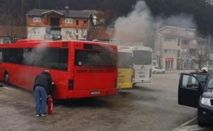 Zapalio se autobus u BiH