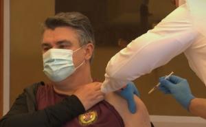Zoran Milanović se cijepio protiv koronavirusa: "Ljudi, cijepite se!"
