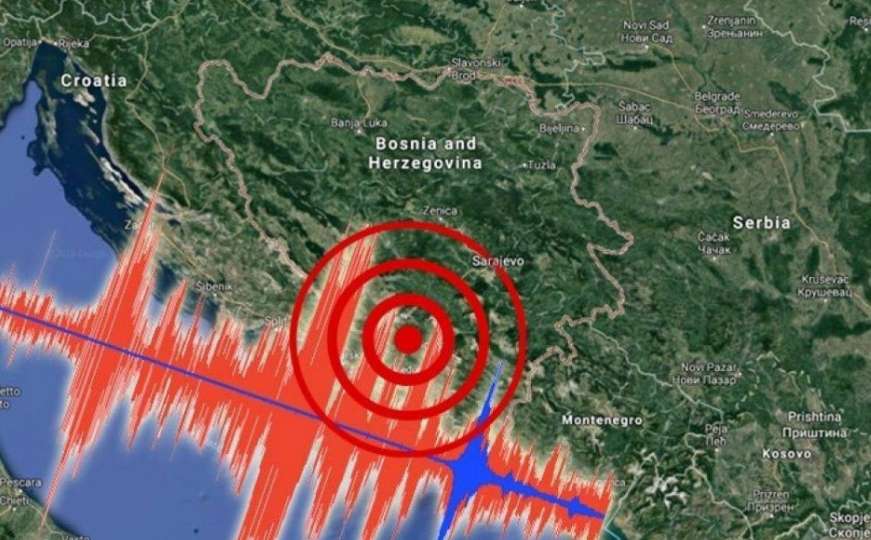 Novi zemljotres: Ovaj put je epicentar je u BiH