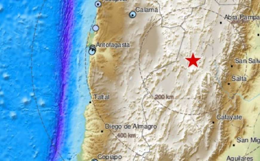 Zemljotres od 6 stepeni zatresao Argentinu, osjetio se u nekoliko zemalja