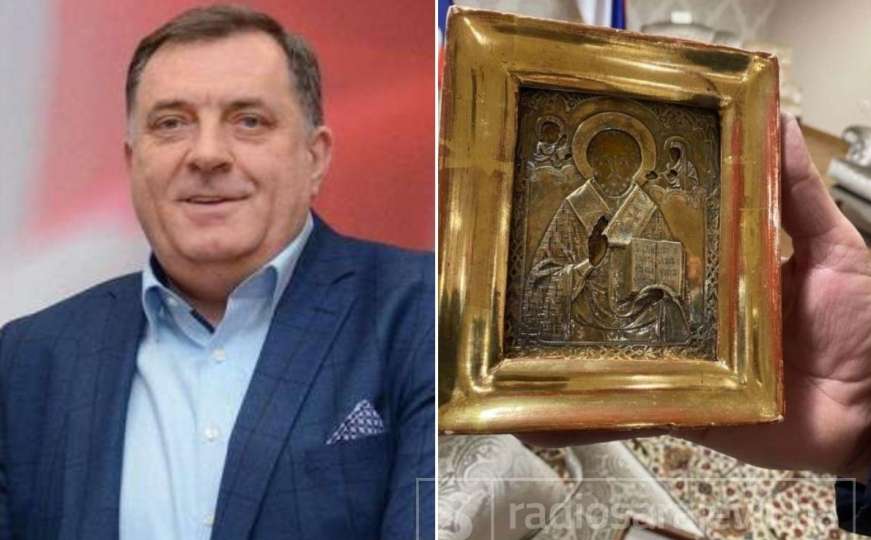 Klupko se odmotava: Poznata vrijednost ikone koju je Dodik poklonio Lavrovu