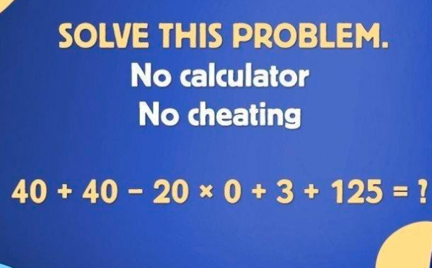 Burna rasprava oko jednostavnog matematičkog zadatka: Znate li vi rješenje?