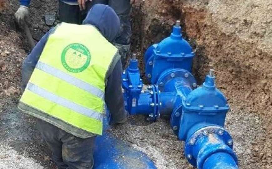 ViK i danas vrši popravke: Pola Sarajeva će biti bez vode