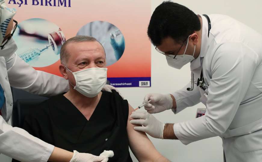 Pogledajte koju vakcinu je primio Recep Tayyip Erdogan