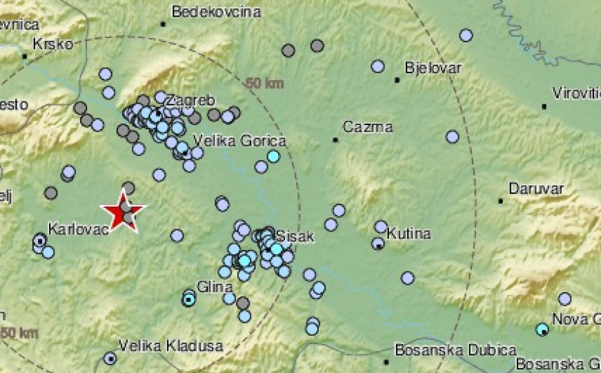 Nemirno jutro u Hrvatskoj: Novi zemljotres uznemirio građane