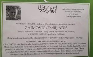 Objavljeno vrijeme i mjesto dženaze poginulom rudaru 