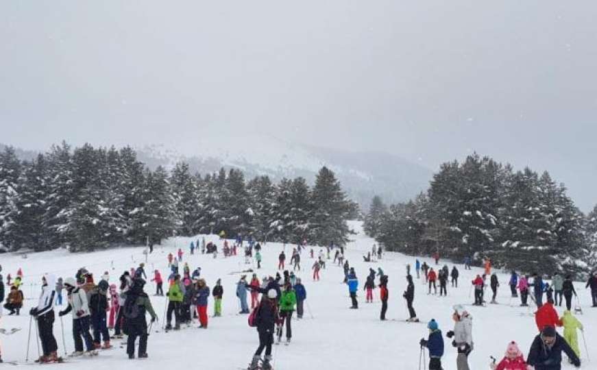 Bh. građani i turisti okupirali poznato skijalište