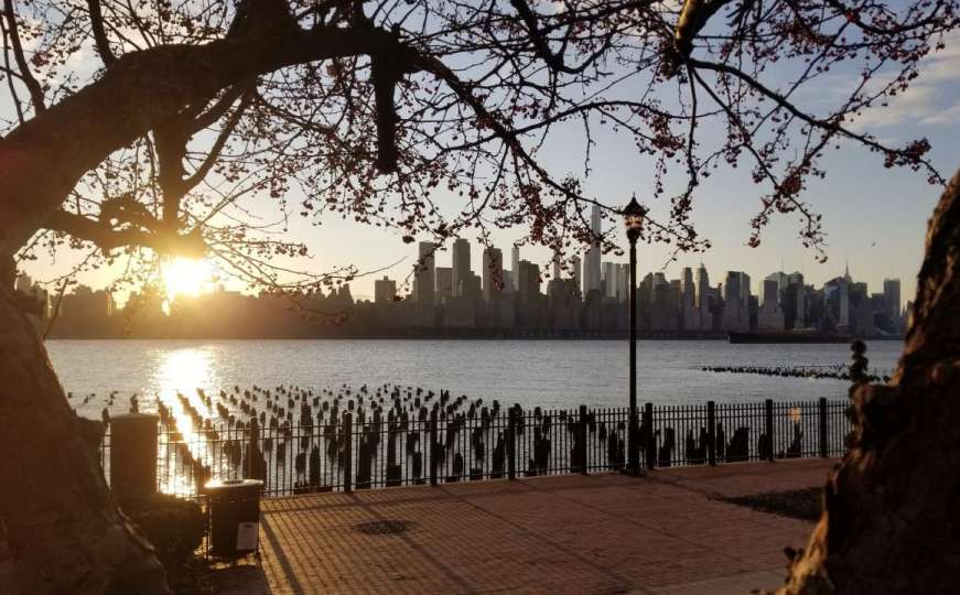 Prelijepi prizori iz New Yorka: Izlazak sunca na rijeci Hudson