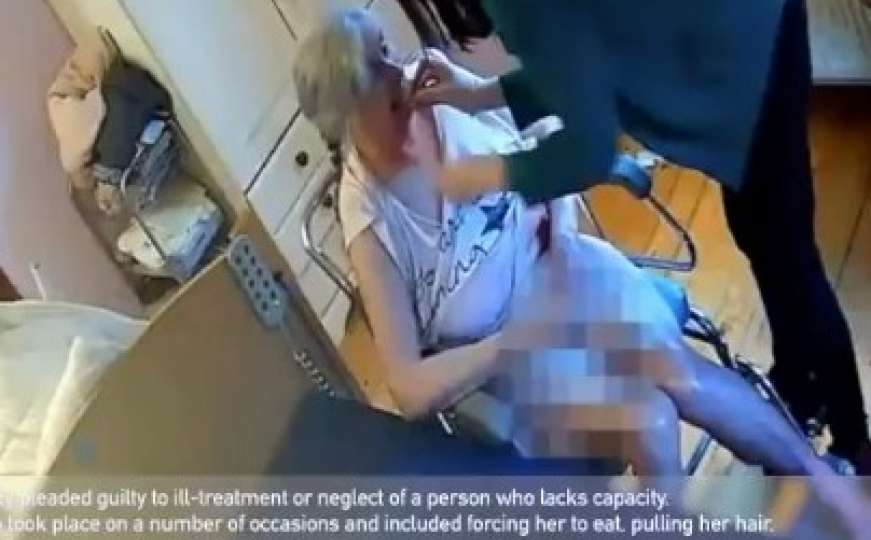 Skrivena kamera otkrila brutalno zlostavljanje nepokretne starice