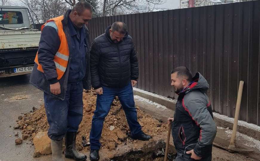 Radnici ViK-a na terenu: Veliki broj sarajevskih ulica bez vode 
