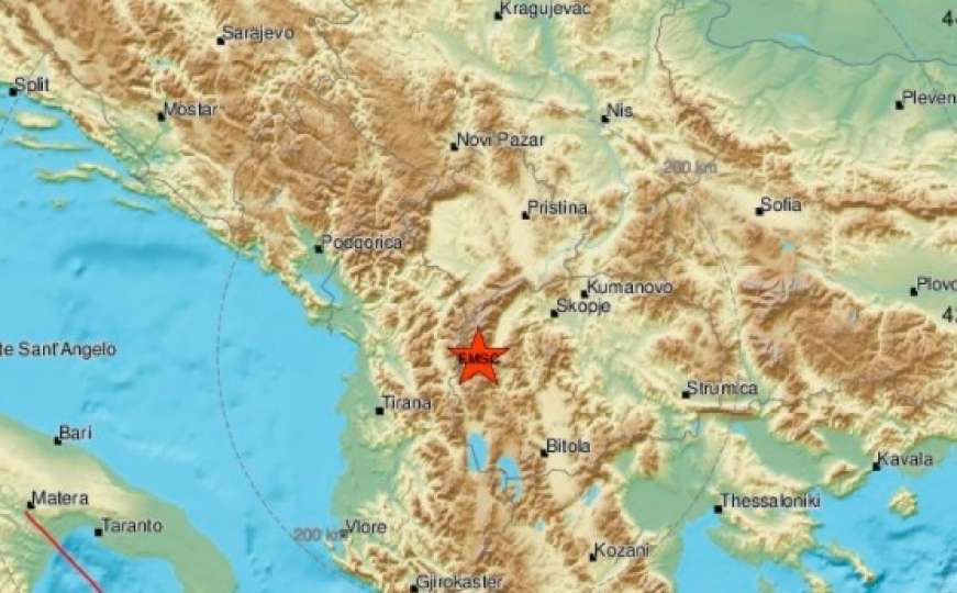 Trese se tlo na Balkanu: I danas zemljotresi u S. Makedoniji