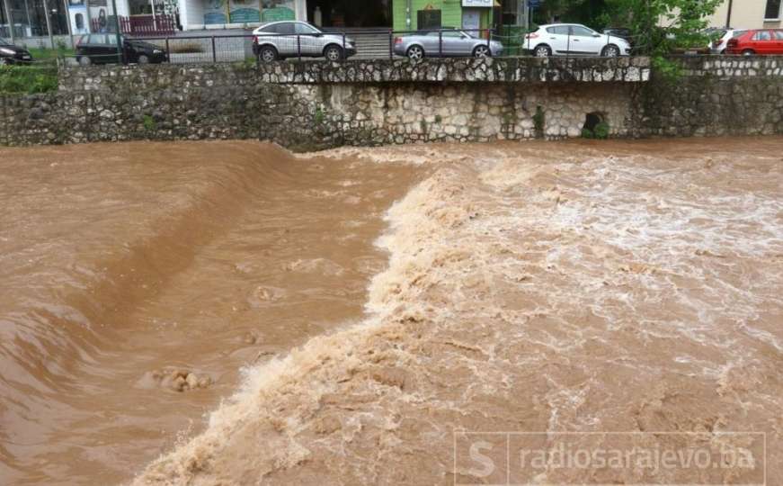 Porastao vodostaj većine rijeka u BiH 