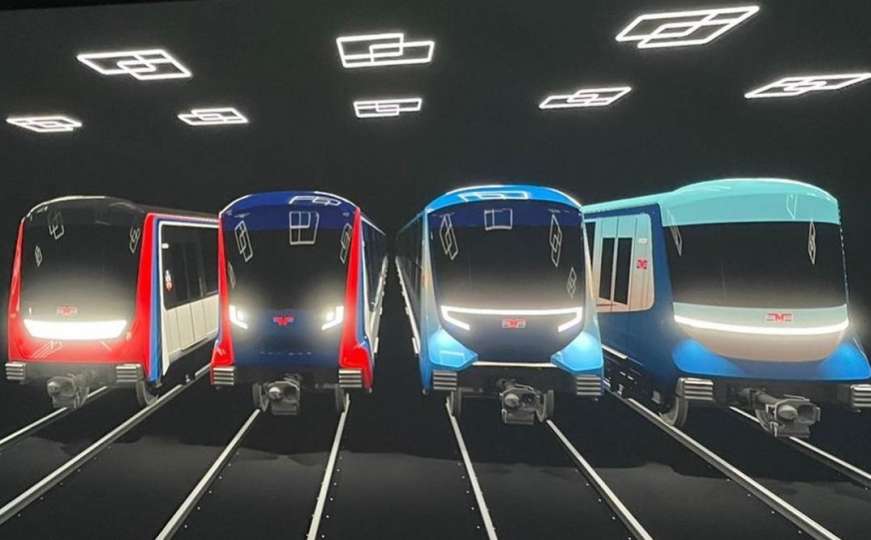Ovako će izgledati metro u Beogradu: Građani će birati izgled vagona