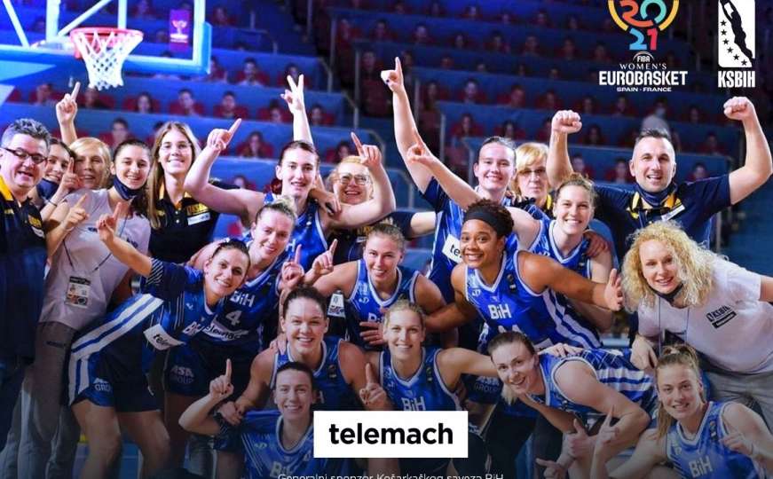 Telemach BH: Ponosni smo zbog plasmana košarkašica na Evropsko prvenstvo