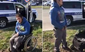 Otkrivena prevara: Mladić "bez noge" ustao iz invalidskih kolica 