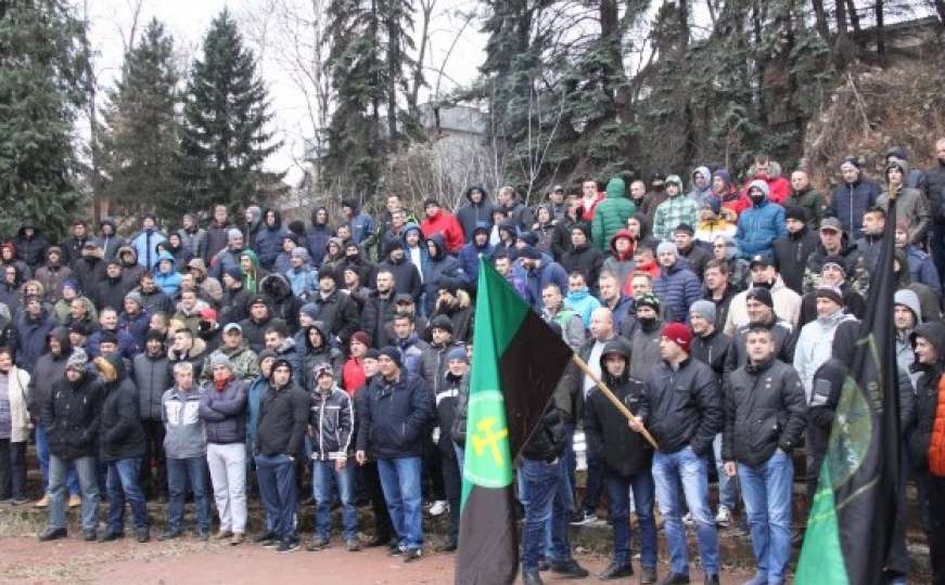 Rudari iz Zenice i Breze stupili u štrajk: "Do kraja, ne odustajemo od zahtjeva"