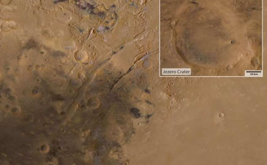 Pogledajte kako izgleda krater na Marsu nazvan po opštini u BiH