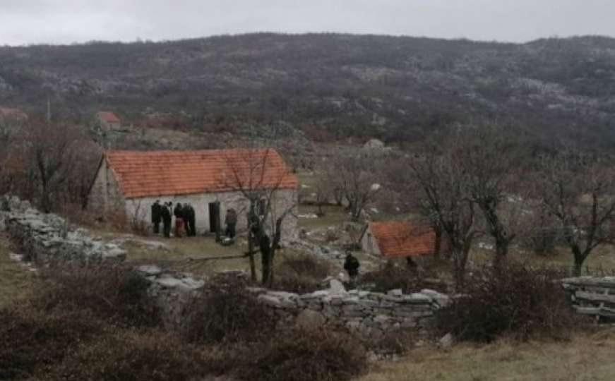 Ovo je kuća kod Bileće u kojoj su pronađena tijela dvojice muškaraca