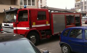 Požar u zeničkom zatvoru, vatrogasci na terenu