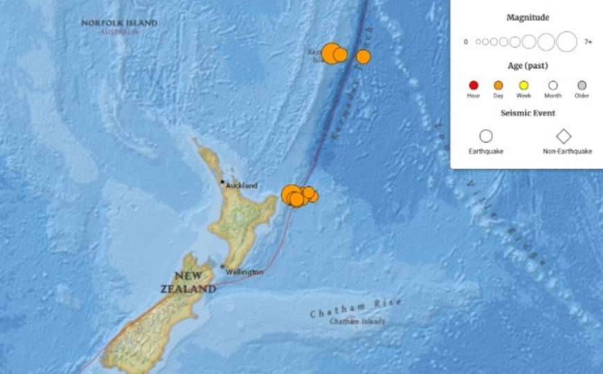 Još jedan razorni zemljotres pogodio Novi Zeland: Izdato upozorenje za cunami