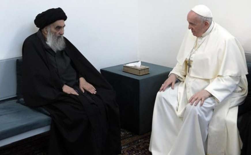 Historijski susret u Najafu: Papa se sastao s poglavarom iračkih šiita