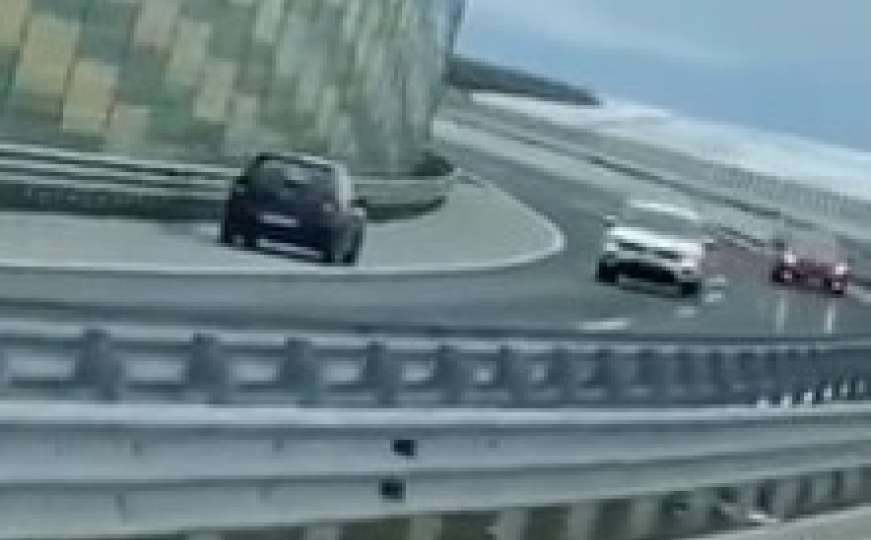 Opasna vožnja kod Sarajeva, vozio autoputem u suprotnom smjeru