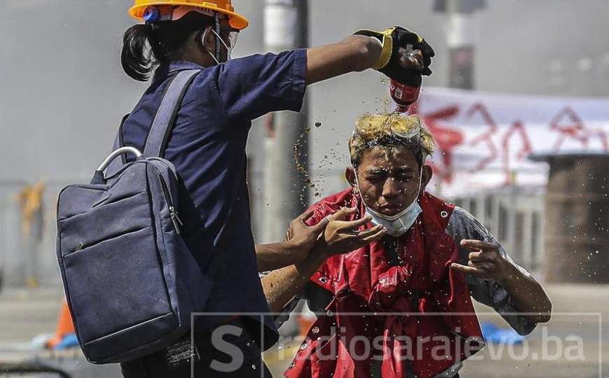 Policija u Mijanmaru pucala na demonstrante, ima ranjenih