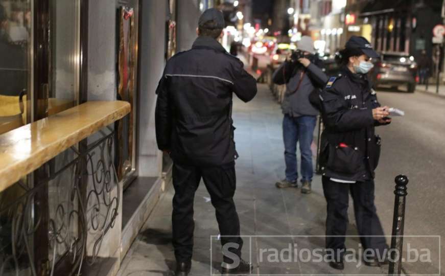 Inspekcija u Sarajevu: Sinoć nije bilo kršenja mjera, ali zato jučer...