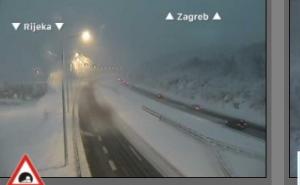 Haos u Hrvatskoj: Zbog snježne oluje, desilo se nekoliko saobraćajnih nesreća
