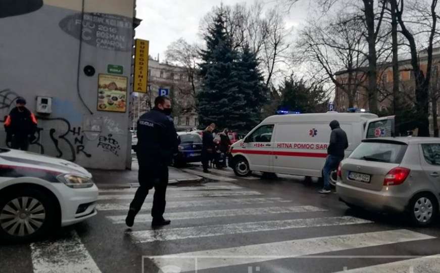 Udaren pješak u centru Sarajeva