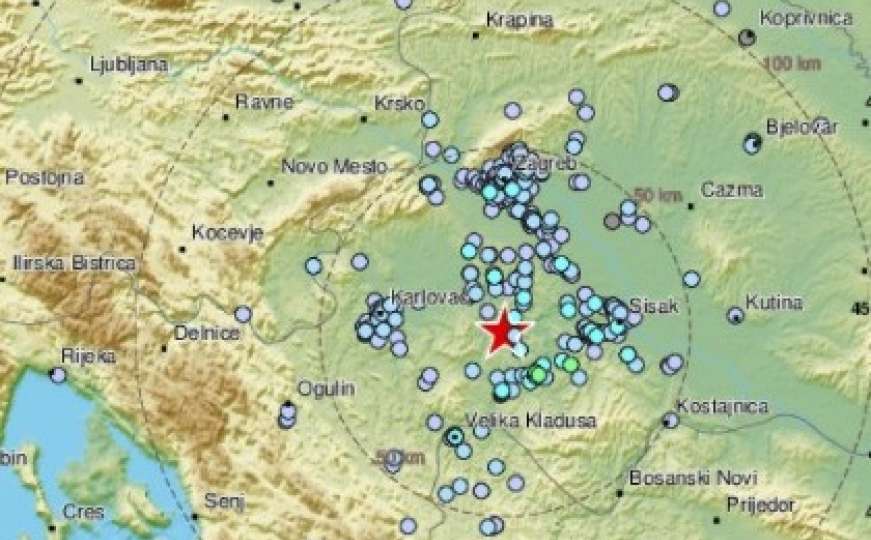 Novi potres: Treslo se tlo u Hrvatskoj