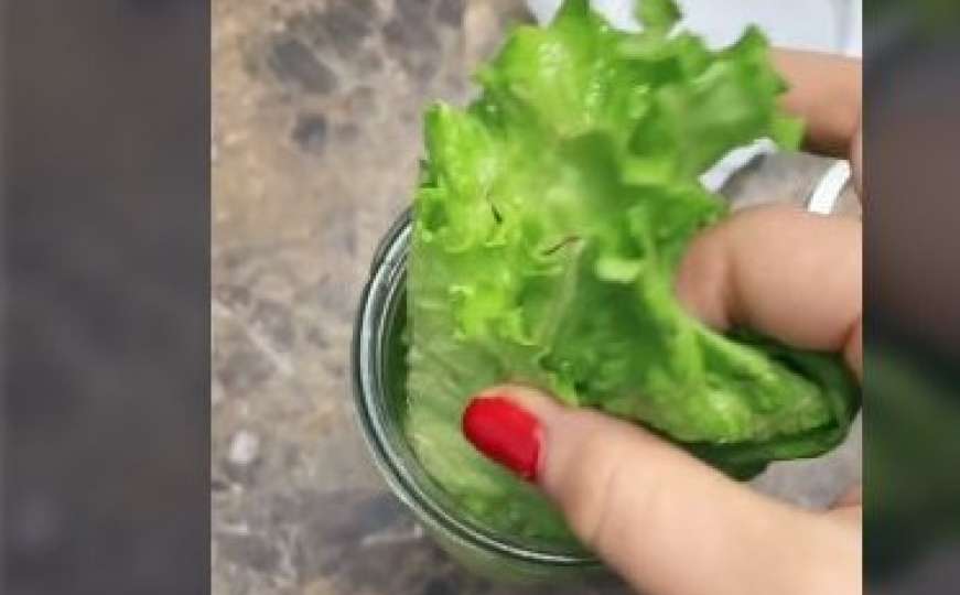 Otkrila jednostavan trik pomoću kojeg zelena salata ostaje svježa i do mjesec dana