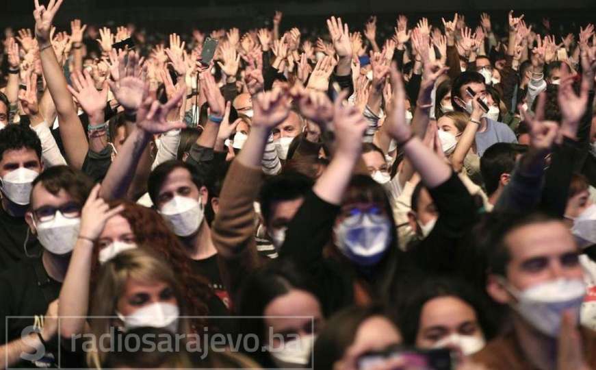 Koncert u Barceloni: S maskom, ali bez distance, svi testirani na COVID prije ulaska