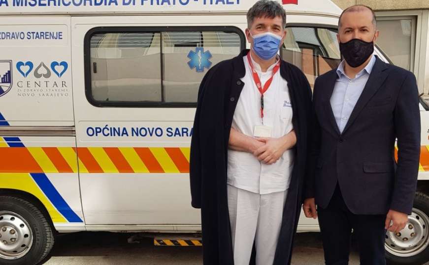 Kakav gest: Sarajevska općina ustupila Općoj bolnici sanitetsko vozilo