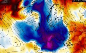 Dramatična promjena vremena: Dolazi hladna fronta s Arktika