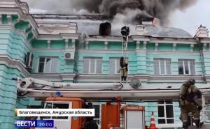 Rusija: Bolnica gori, doktori izvode operaciju na srcu