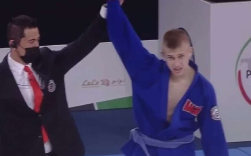 Faruk Vejo osvojio bronzu na Svjetskom omladinskom jiu-jitsu prvenstvu
