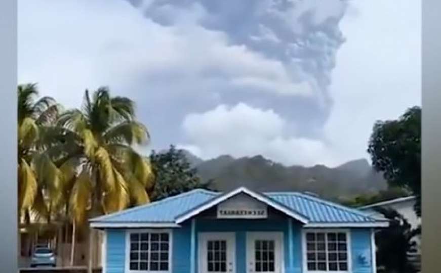Erupcija vulkana Sv. Vincent: Hiljade ljudi napustili domove