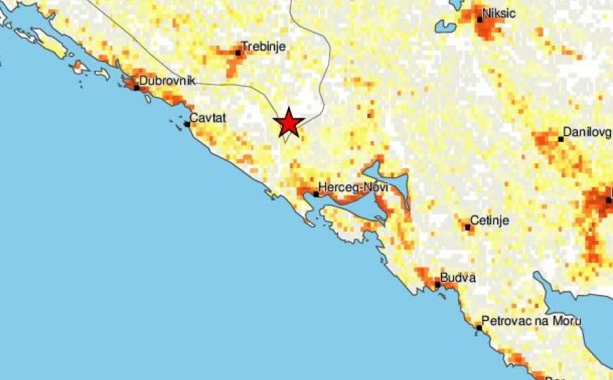 Zemljotres jutros potresao Bosnu i Hercegovinu, osjetio se i u Crnoj Gori
