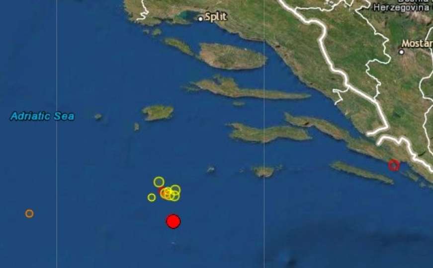 EMSC: I u Jadranu jutros novi potres