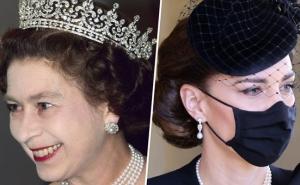 Kate Middleton je na sprovodu princa Philipa nosila posebnu ogrlicu