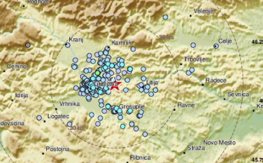 Jutros Austrija, danas Slovenija: "Prije potresa opet se čula tutnjava"