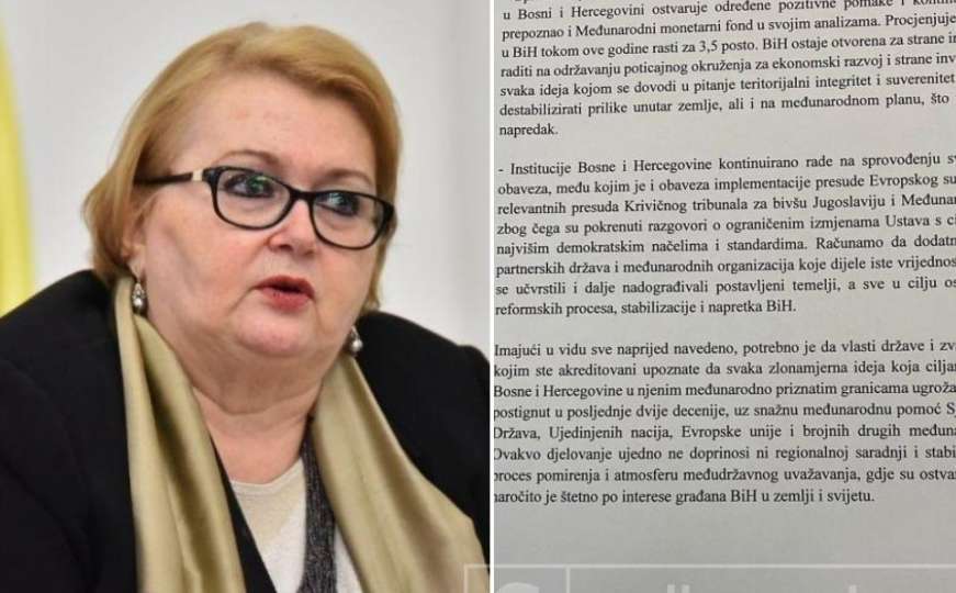 Turković dala instrukciju ambasadama o "non-paperima": Svaka zlonamjerna ideja...