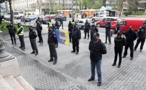 Protesti Sindikata policije ispred Predsjedništva BiH 